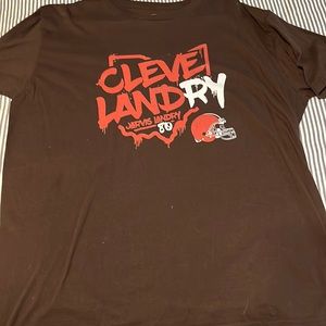Fanatics Cleveland browns Jarvis Landry shirt size large